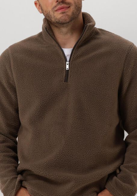 Taupe MATINIQUE Trui MAKADE FLEECE - large