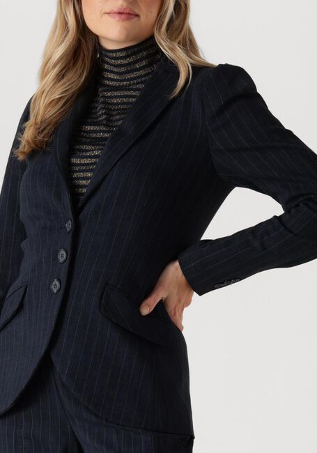 Blauwe SUMMUM Blazer BLAZER PUNTO VINTAGE STRIPE - large