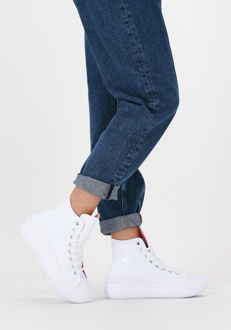 Armstrong priester Weekendtas Witte CONVERSE Hoge sneaker CHUCK TAYLOR ALL STAR MOVE | Omoda