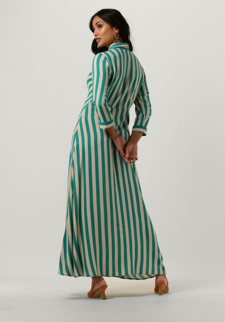 trimmen stapel uitroepen Blauw/wit gestreepte Y.A.S. Maxi jurk YASSAVANNA LONG SHIRT DRESS | Omoda