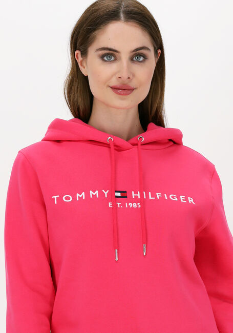 Extreme armoede Sicilië Wat leuk Roze TOMMY HILFIGER Sweater REGULAR HILFIGER HOODIE | Omoda