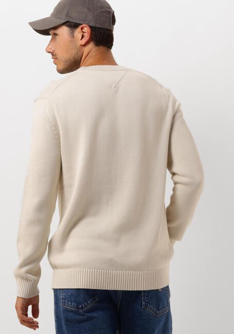 Beige TOMMY JEANS Sweater TJM SLIM ESSNTLS C-NECK SWEATER - large