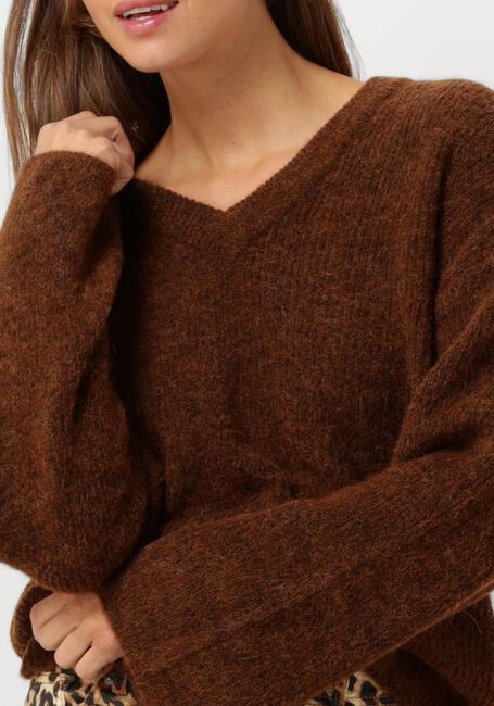 Bruine MY ESSENTIAL WARDROBE Trui RIANNAMW KNIT PULLOVER - large