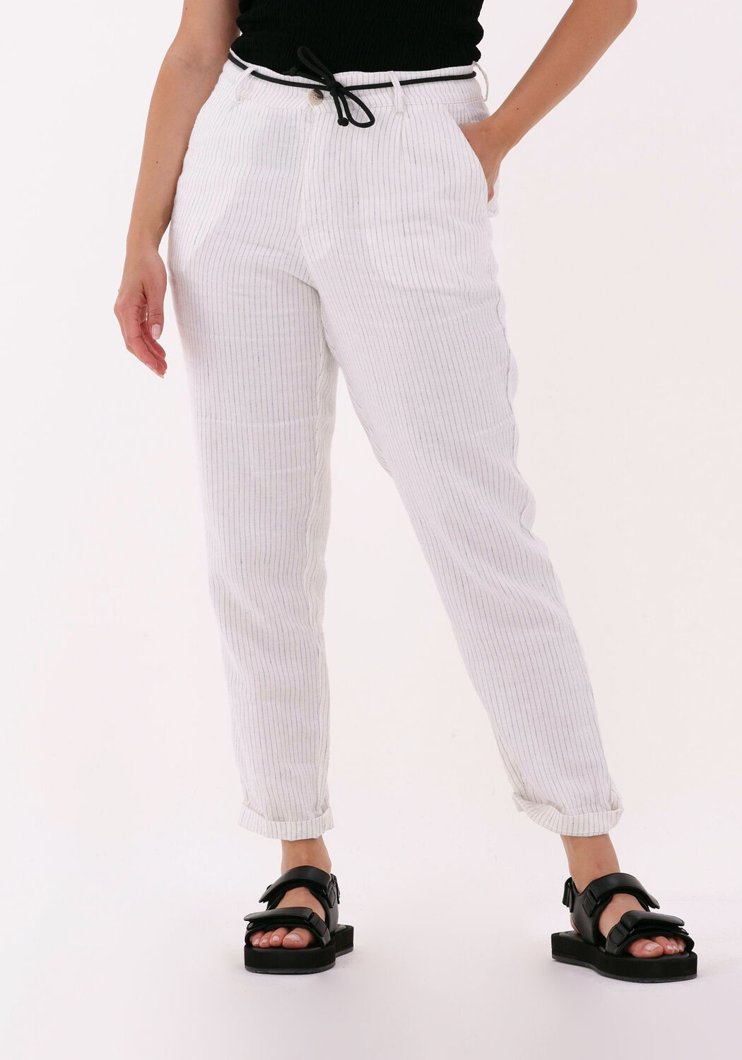 creme 10days pantalon striped pants