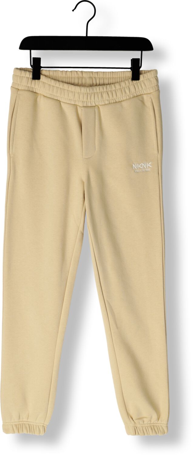 NIK & NIK Jongens Broeken Statement Sweatpants Bruin