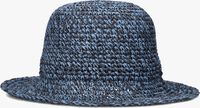 Blauwe BECKSONDERGAARD Hoed SOLID SAVERINA STRAW HAT - medium