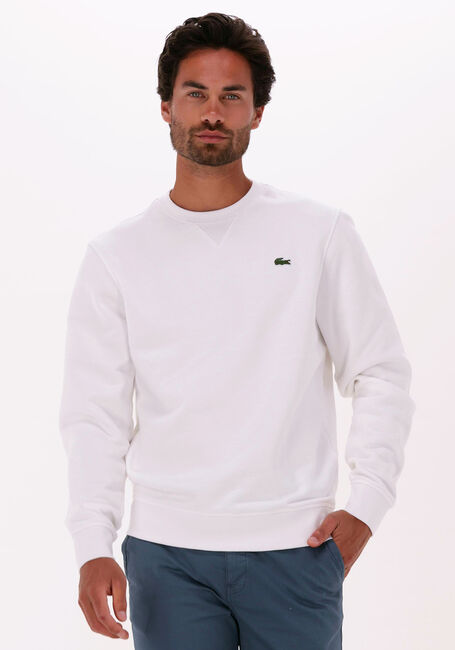Crimineel Saga Merchandising Witte LACOSTE Sweater 1HS1 MEN'S SWEATSHIRT 1121 | Omoda