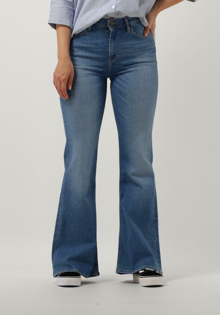 knoop optie ijzer Lichtblauwe LEE Flared jeans BREESE FLARE | Omoda
