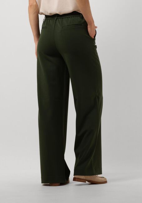 Groene OBJECT Pantalon OBJLISA WIDE PANT - large