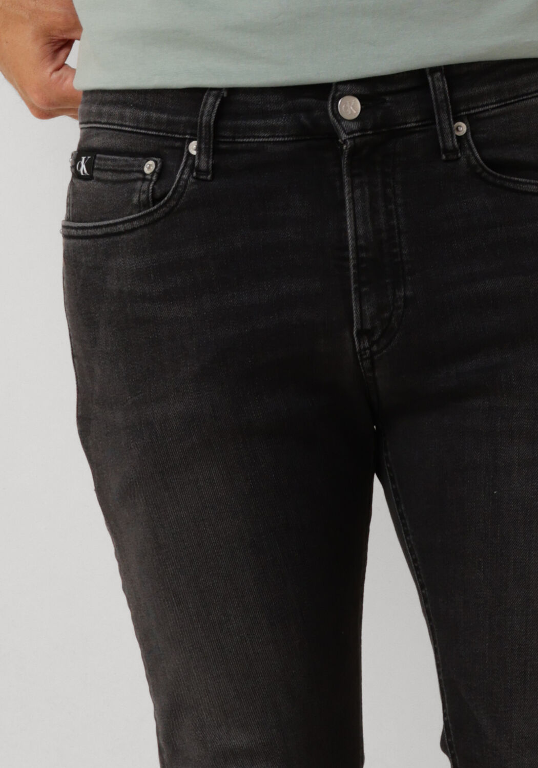 CALVIN KLEIN Heren Jeans Skinny Zwart