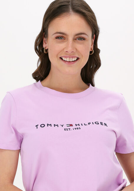 Lila TOMMY HILFIGER T-shirt REGULAR C-NK TEE SS | Omoda