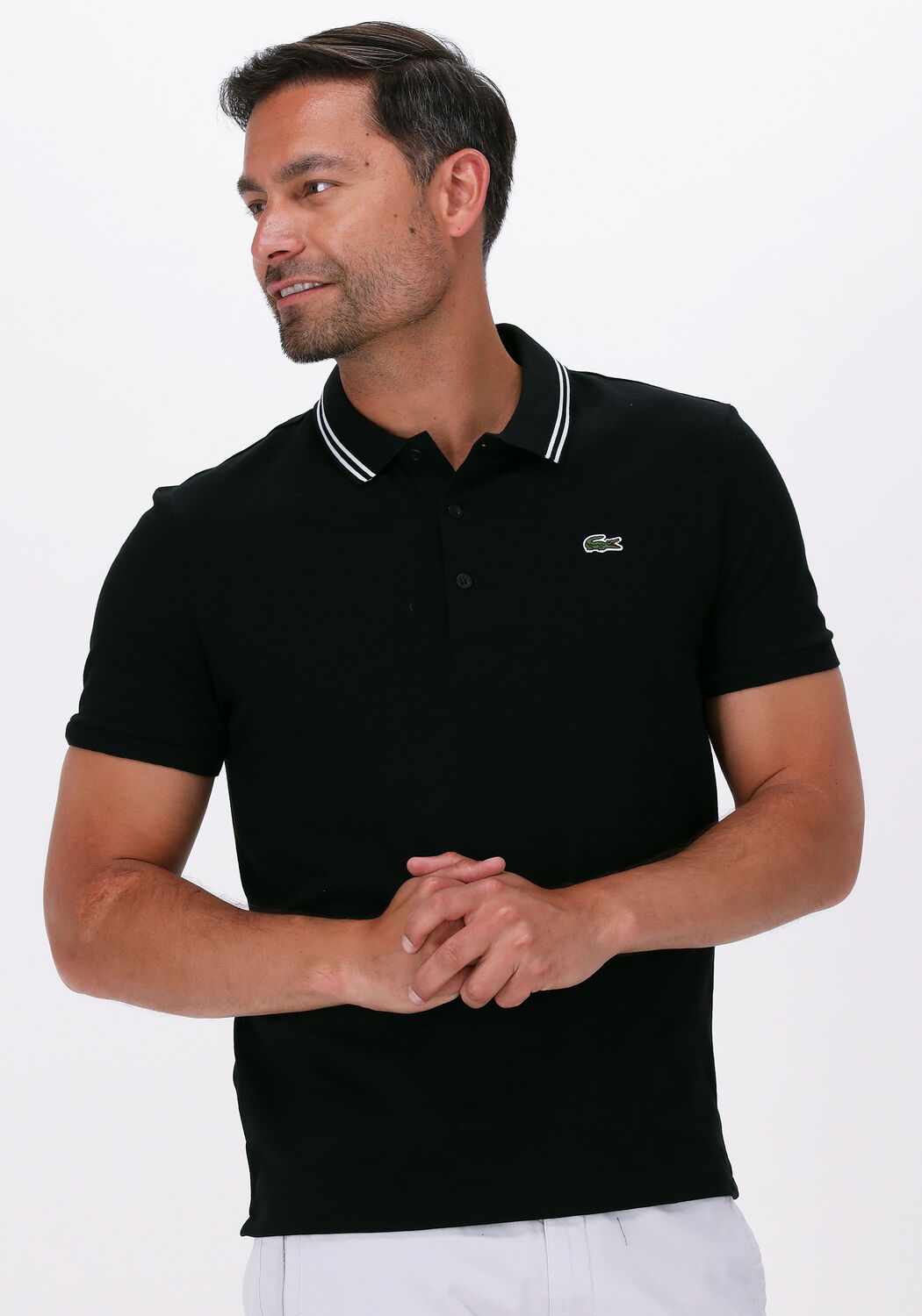 mens black lacoste