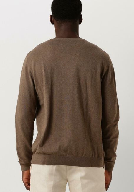 Bruine SELECTED HOMME Trui SLHBERG CREW NECK NOOS - large