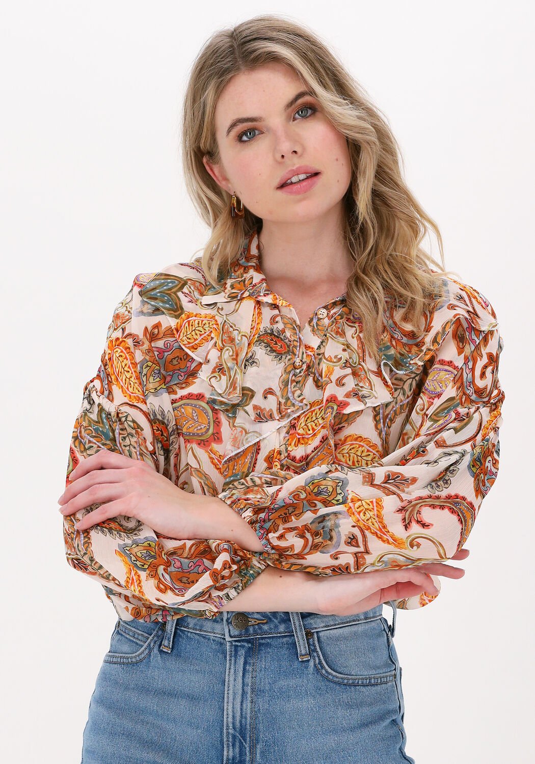 Paisley blouse 2024