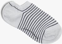 Witte BECKSONDERGAARD Sokken STRIPE GLITTER SNEAKIE SOCK - medium