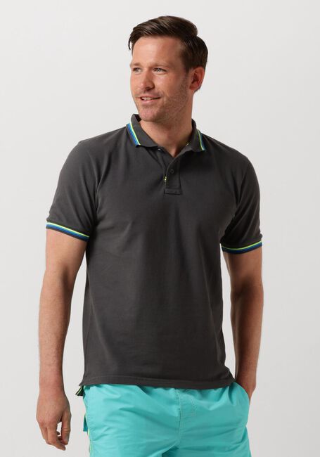 Donkergrijze SUNDEK Polo M4S091 BRICE POLO - large