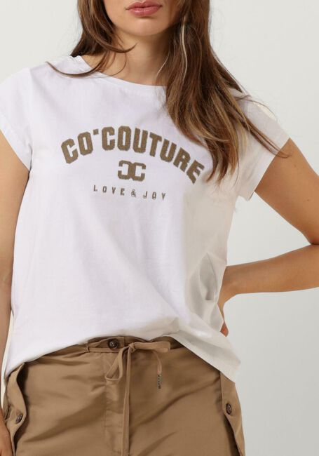Witte CO'COUTURE T-shirt DUST PRINT TEE - large
