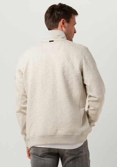 zijde bladerdeeg zuur Gebroken wit PME LEGEND Vest ZIP JACKET JACQUARD INTERLOCK SWEAT | Omoda