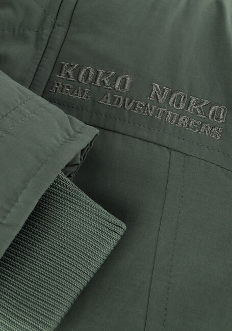 Donkergroene KOKO NOKO Parka's Q52864 - large