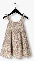 Lichtroze RYLEE + CRU Mini jurk RUFFLE SWING DRESS BLOOM - medium