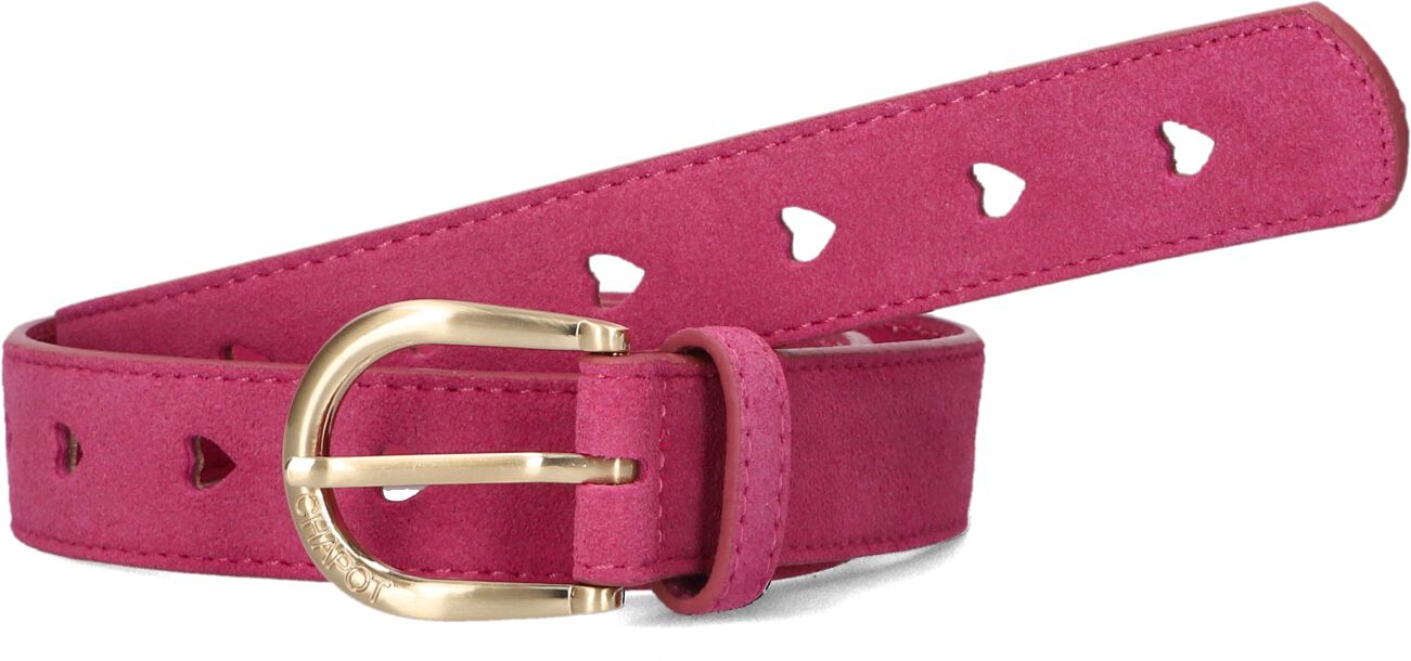 FABIENNE CHAPOT Dames Riemen Cut It Out Heart Belt Roze