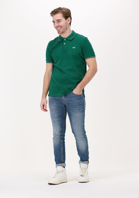 Donkergroene DIESEL Polo T-SMITH-D - large