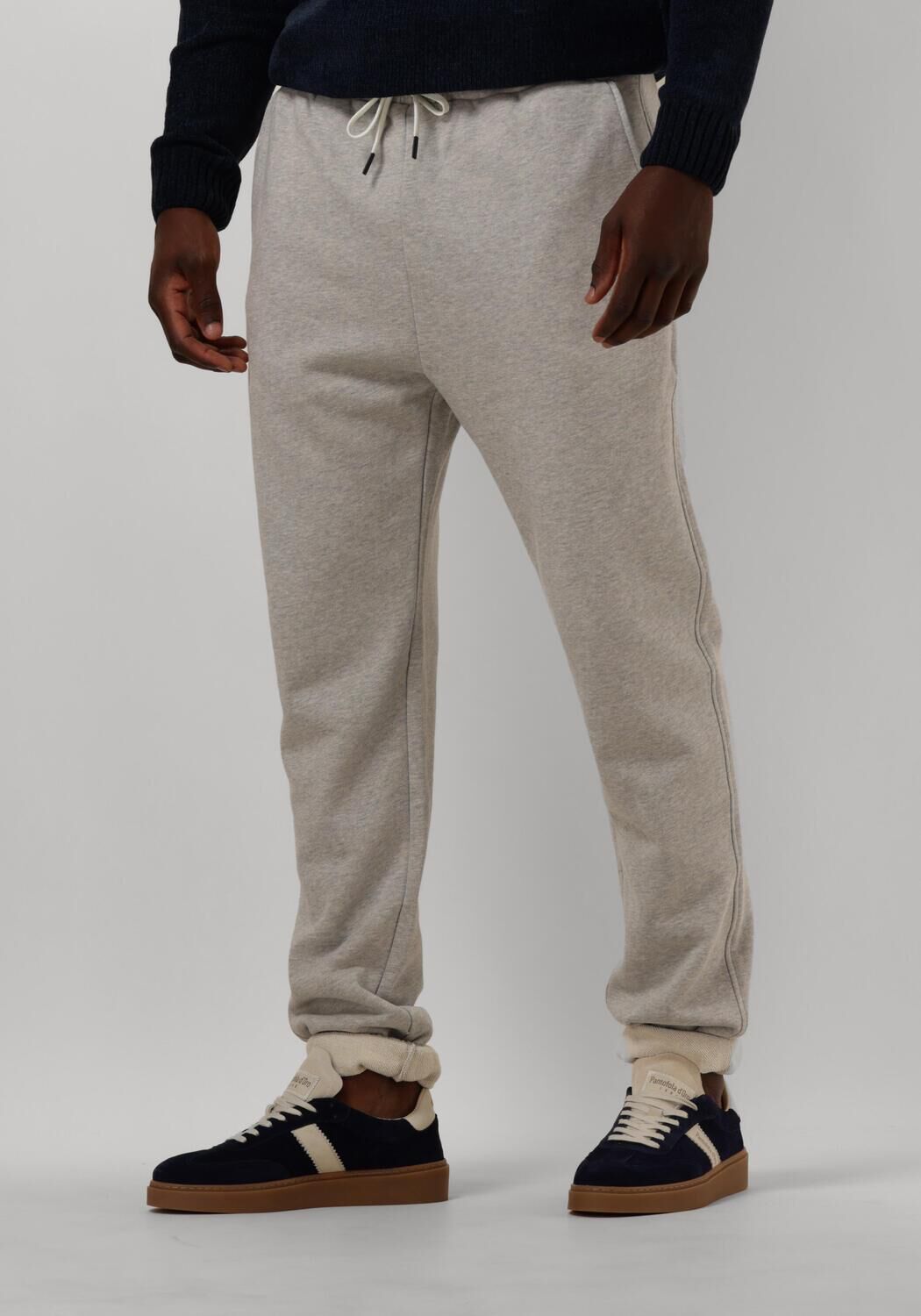 SCOTCH & SODA Heren Broeken Logo Sweatpant Grijs