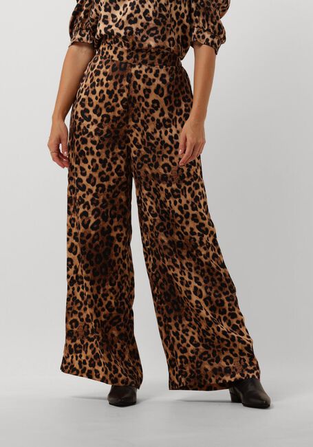 Leopard NEO NOIR Wijde broek AVIE LEO PANTS - large