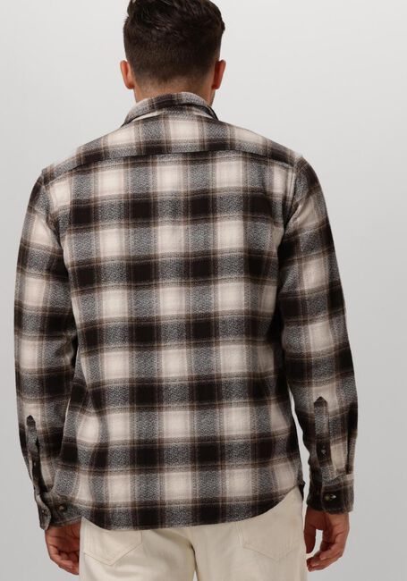 Bruine SELECTED HOMME Overshirt SLHREGOWEN-GRINDLE CHECK SHIRT LS - large