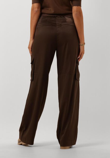 Bruine MINUS Cargobroeken WENDY WIDE LEG PANT - large