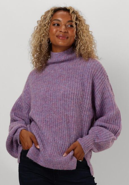 Paarse ANOTHER LABEL Trui DALY KNITTED PULL - large