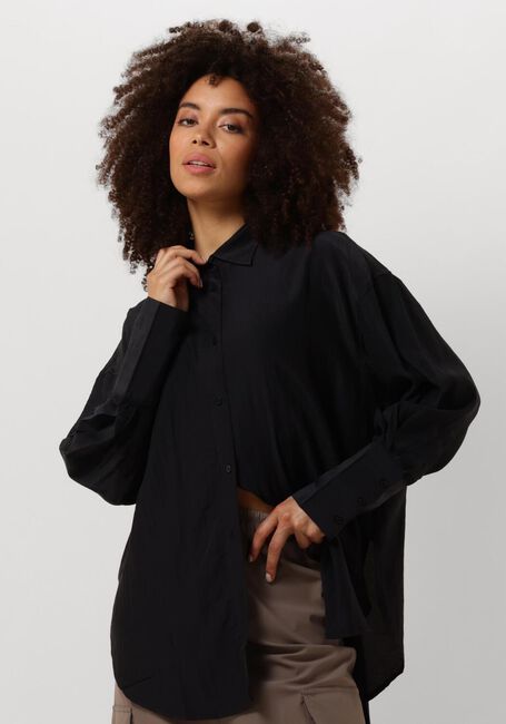 Zwarte PENN & INK Blouse 009 BLOUSE - large