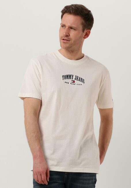 TOMMY SMALL | TJM T-shirt VARSITY TEE Gebroken CLSC JEANS Omoda wit