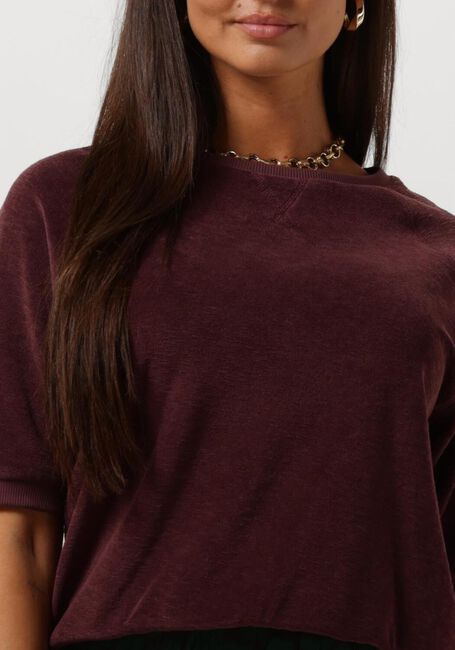 Bordeaux BY-BAR Top NEVA SLUB TOP - large