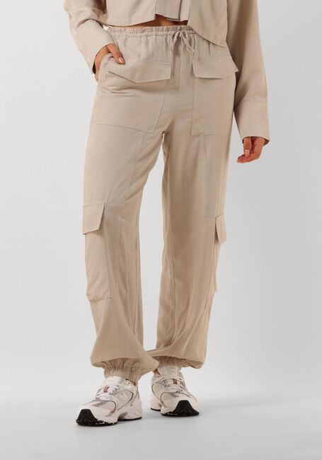 Beige REFINED DEPARTMENT Broeken/jumpsuits VIKKI - large