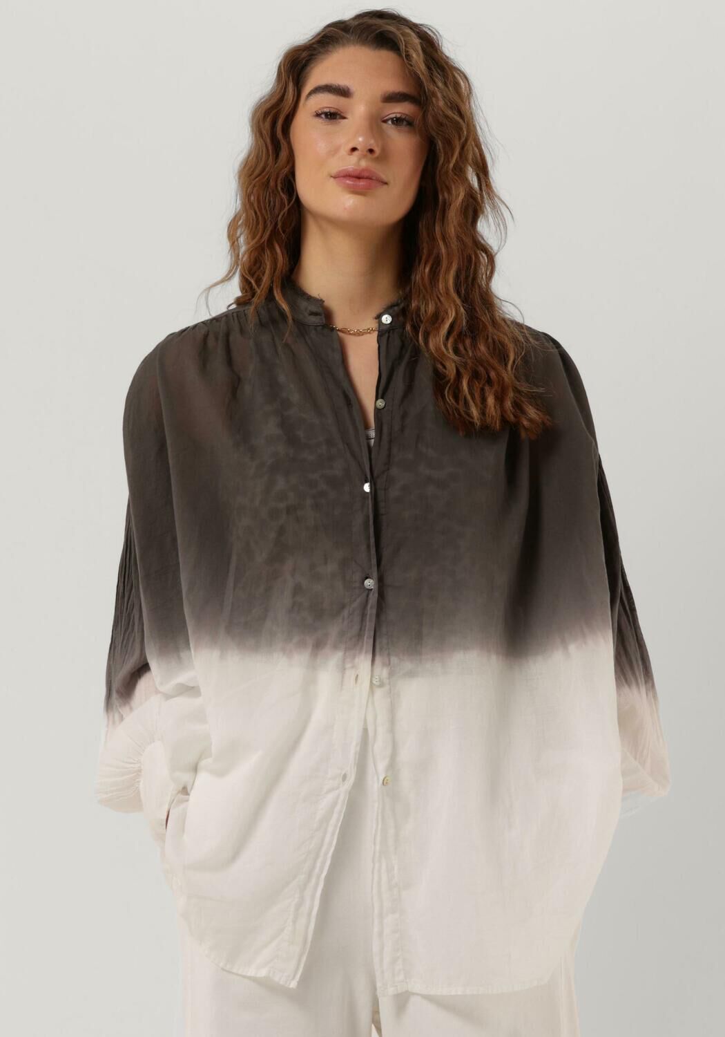 bruine 10days blouse flowy blouse dip dye