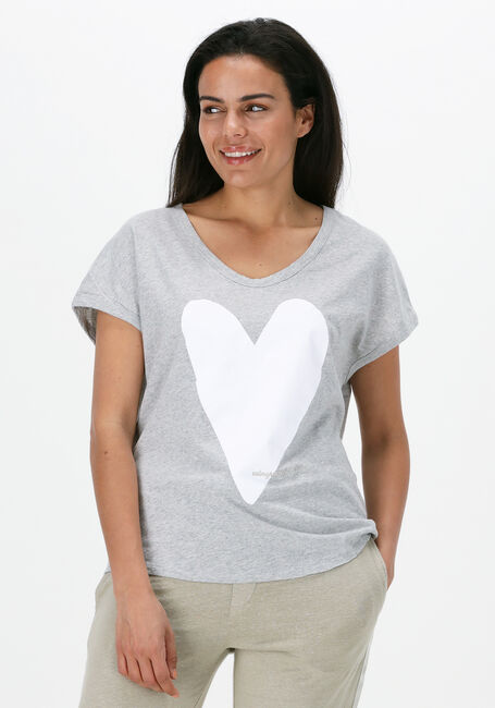 tank Kindercentrum pantoffel Grijze 10DAYS T-shirt TEE HEART | Omoda