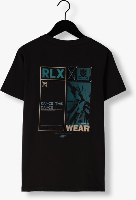 Zwarte RELLIX T-shirt T-SHIRT RELLIX STREETWEAR BACKPRINT - large