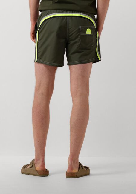 Donkergroene SUNDEK Zwembroeken MS4001 BOARDSHORT - large