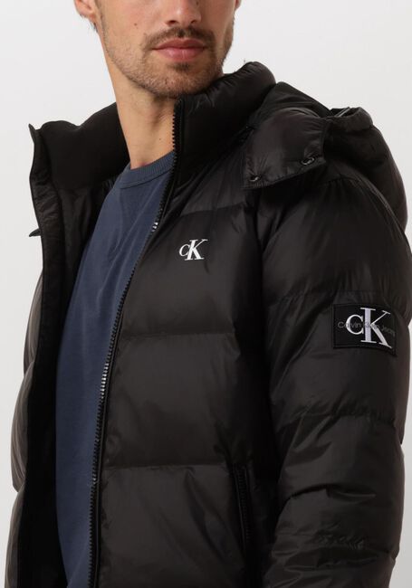 Zwarte CALVIN KLEIN Gewatteerde jas ESSENTIALS DOWN JACKET - large