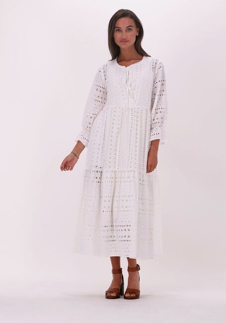 Witte ANA ALCAZAR Maxi jurk BOHO MAXI DRESS | Omoda