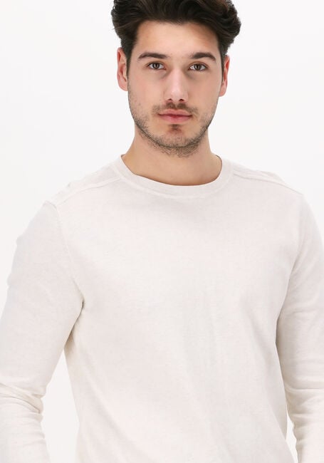 Gebroken wit SELECTED HOMME Trui SLHBERG CREW NECK NOOS - large