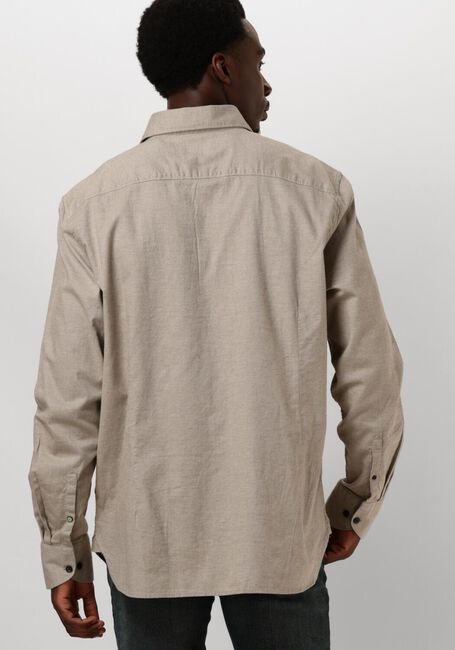 Taupe DSTREZZED Casual overhemd OLAV SHIRT - large