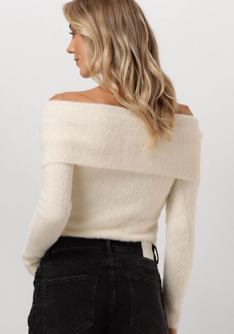 Witte CATWALK JUNKIE Trui OFF SHOULDER LONG SLEEVE KNIT - large