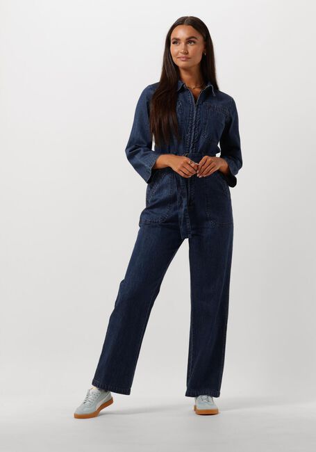 Blauwe BY-BAR Jumpsuit LOUISE DENIM SUIT - large