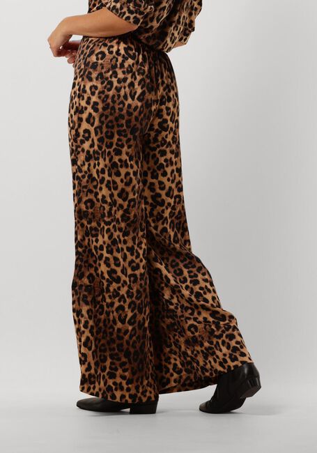 Leopard NEO NOIR Wijde broek AVIE LEO PANTS - large