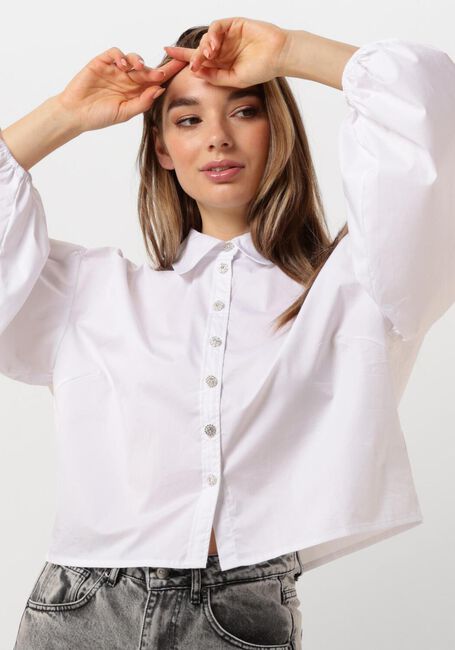 Witte CO'COUTURE Blouse COTTON CRISP CHRISTEL SHIRT - large