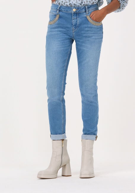 Omgaan met Wetenschap Dinkarville Blauwe MOS MOSH Slim fit jeans NAOMI LUNA JEANS | Omoda