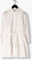 Witte Y.A.S. Mini jurk YASHOLI LS BELT DRESS S.