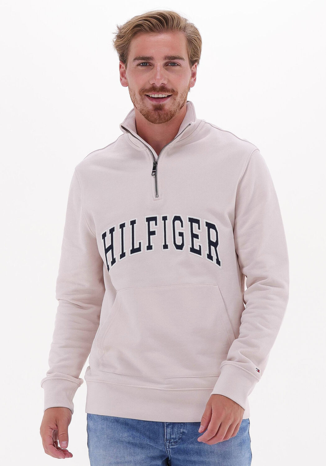 Tommy hilfiger witte cheap trui